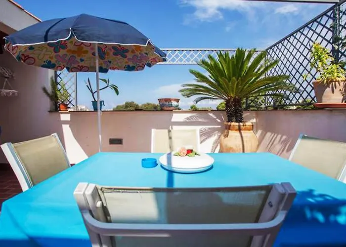 Camera Con Terrazza E Vista Su Villa Malfitano