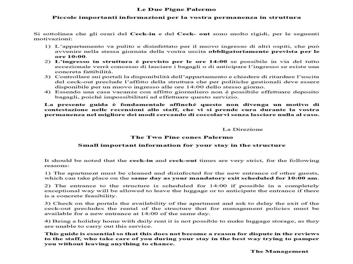 Le Due Pigne - * Palermo