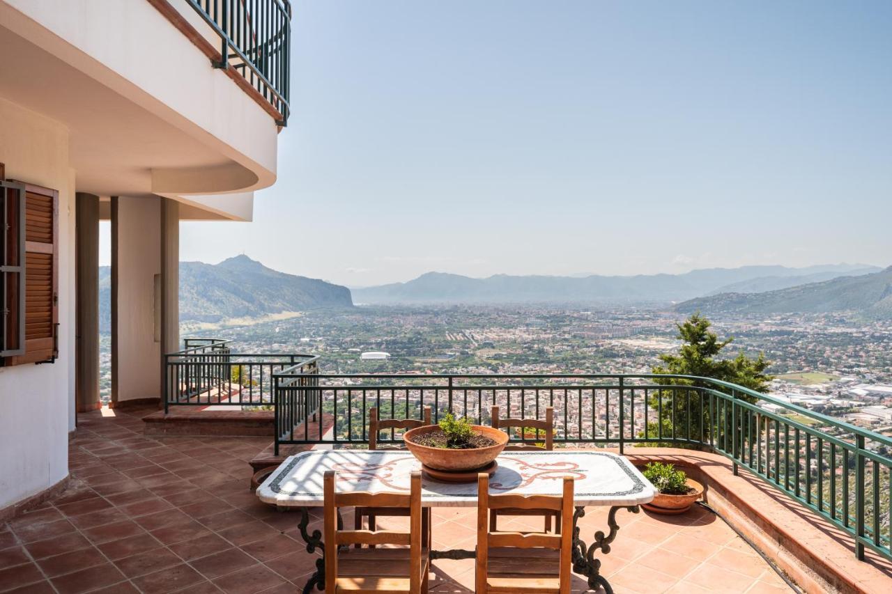 Vista Mare Con Piscina Privata A Mondello Villa *