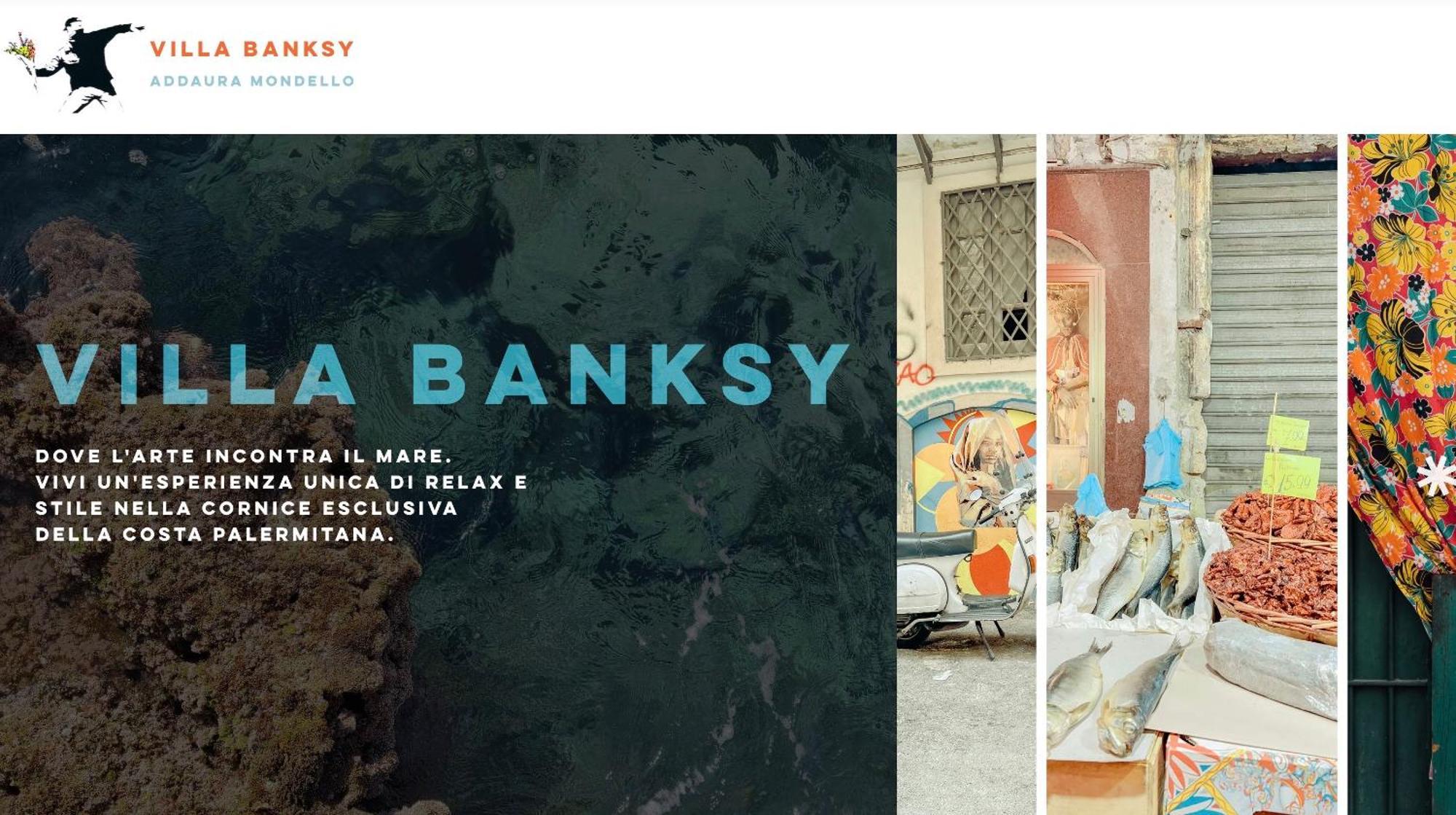 Appartamento Banksy Addaura Mondello Palermo