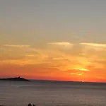 tramonto blu