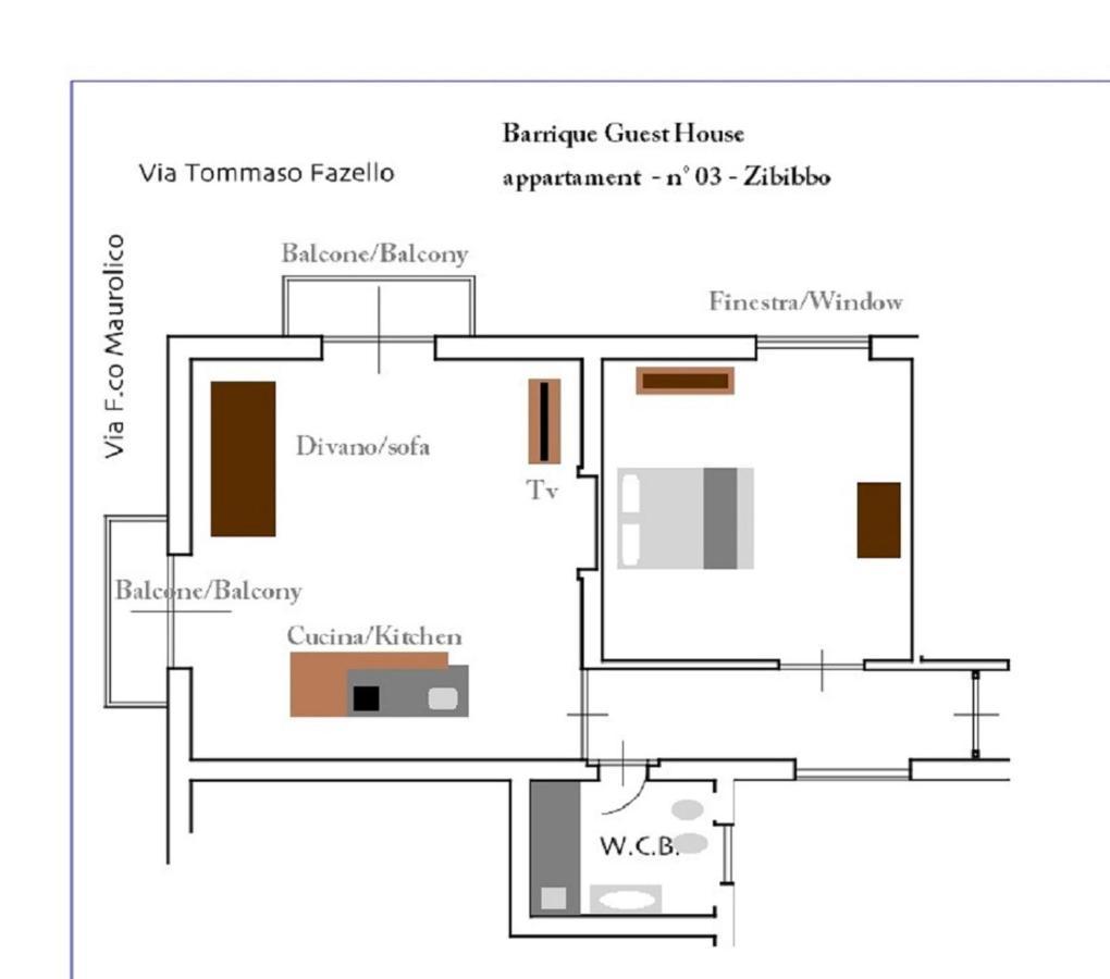 Apartment Barrique Free Bus From The Airport One Way Palermo