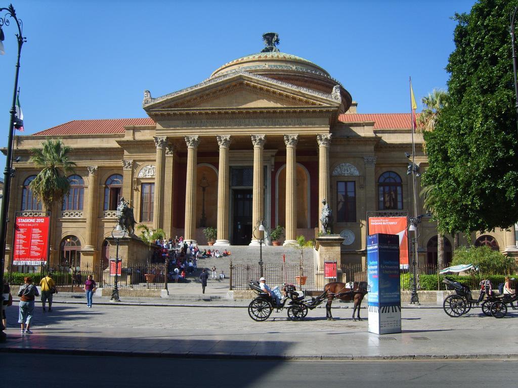 Dietro Il Politeama Palermo