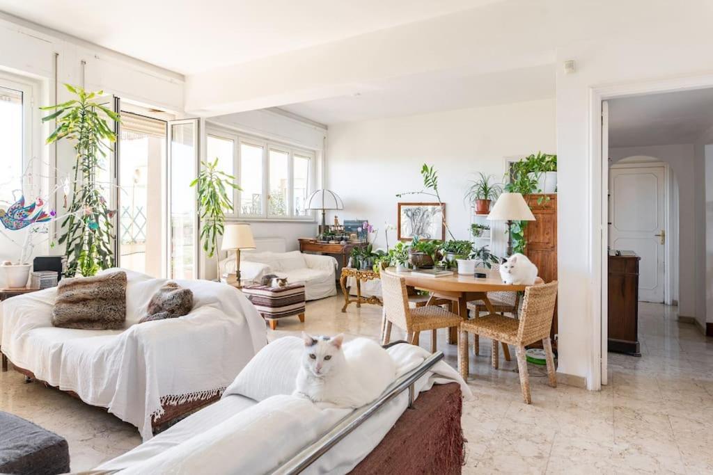 Privatunterkunft Large E Small Private Bathroom Between Mondello And Old Town! Free Park!
