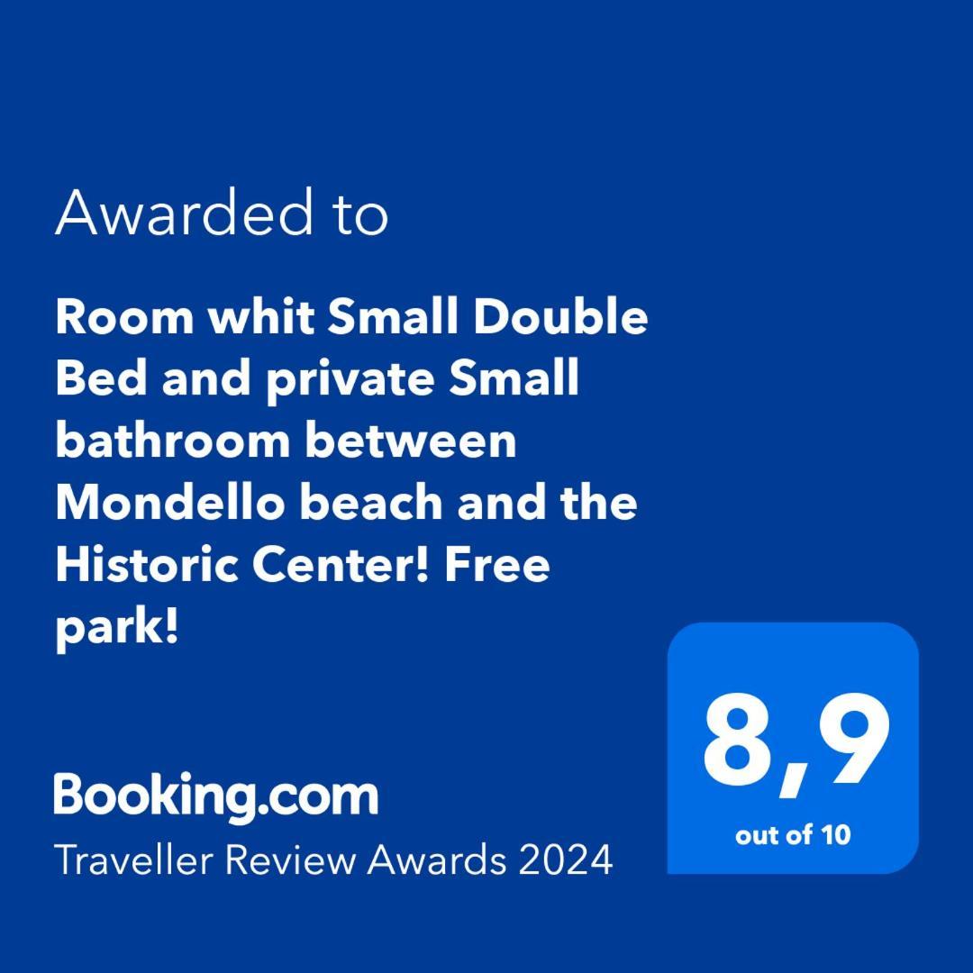 And Private Bathroom Between Mondello Beach And Old Town! Free Park! Homestay