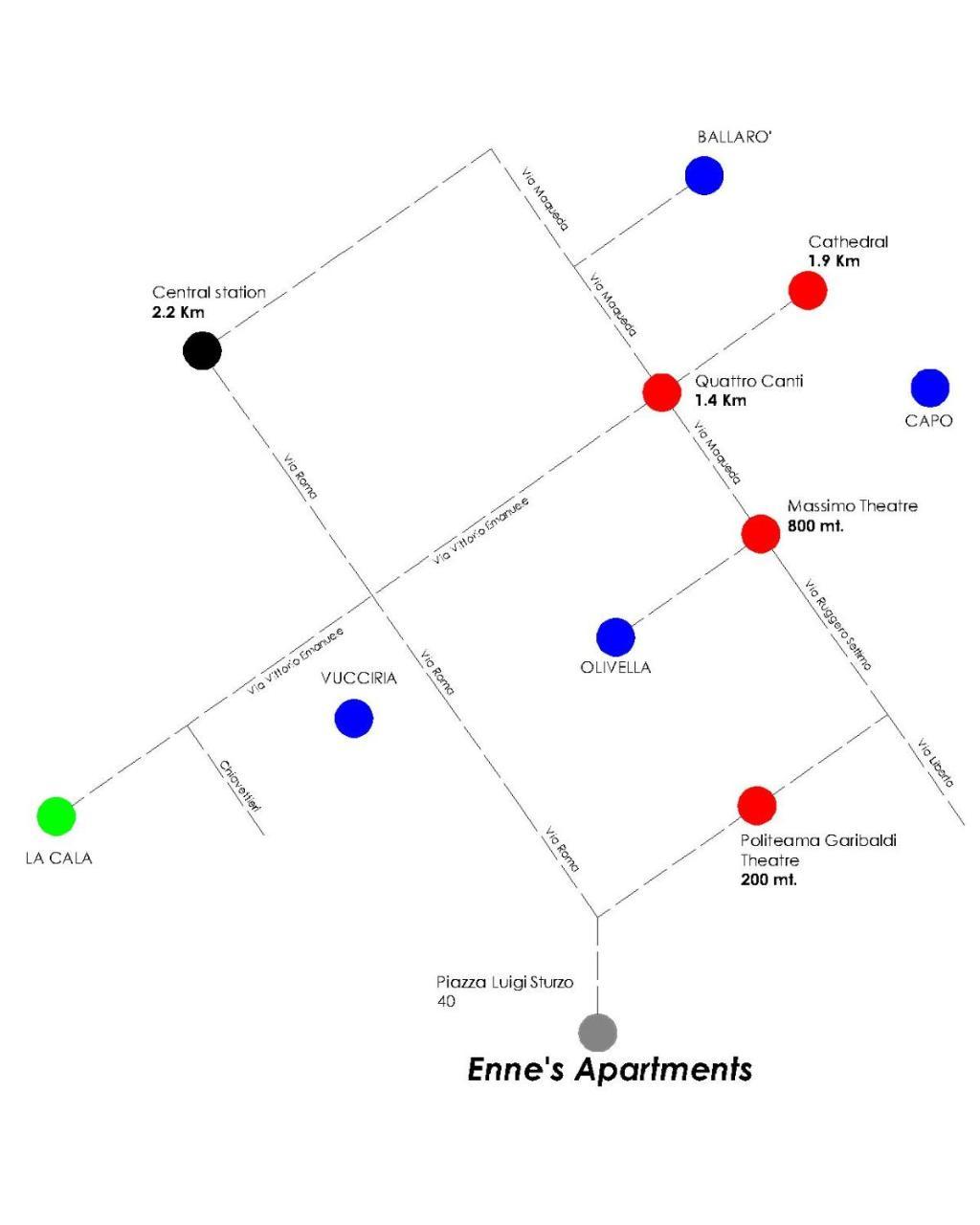 Apartment Enne's In The Heart Of
