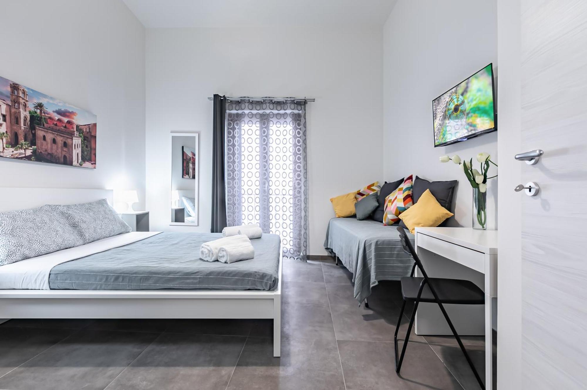 Apartment Palazzo Dei Normanni & Ballaro Roomy Modern X9 Palermo
