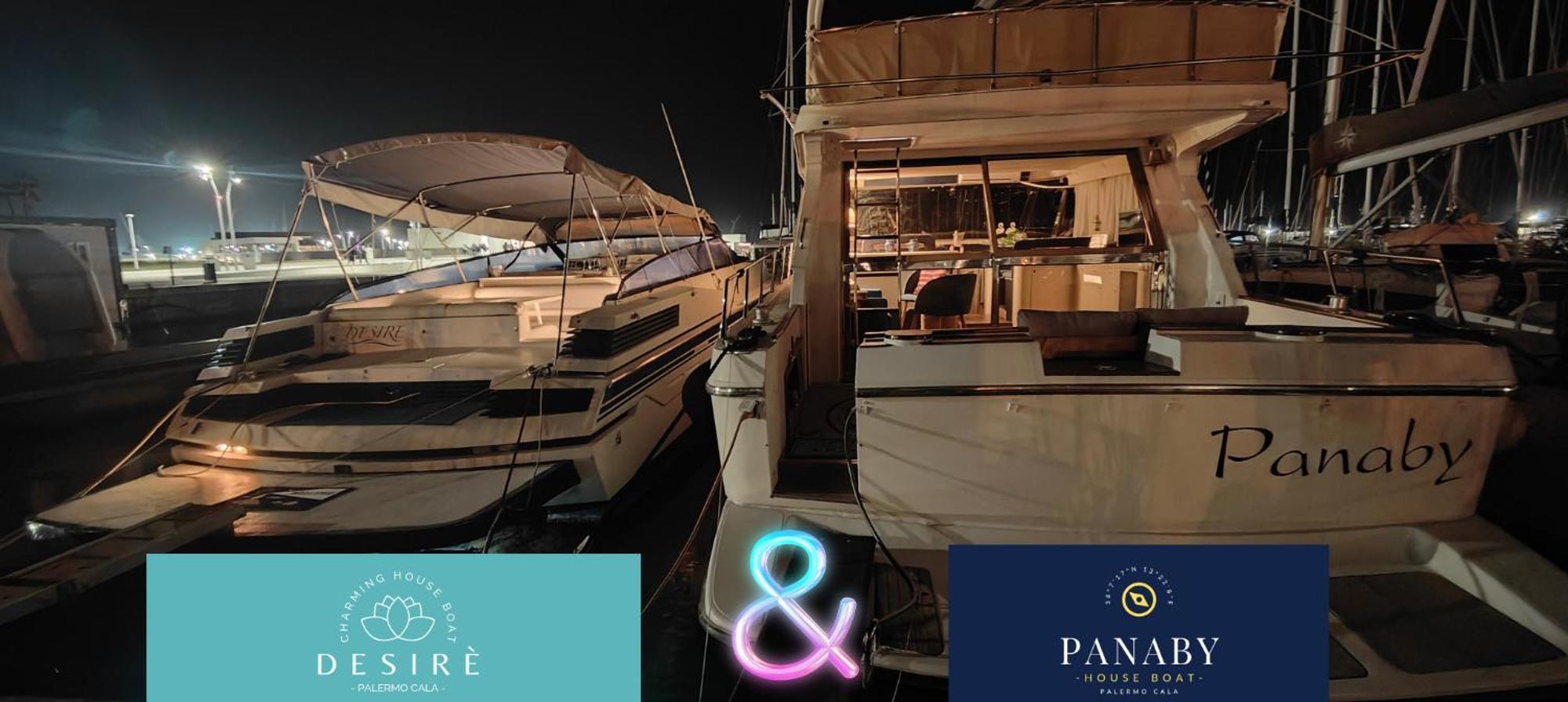 Desire Charming House Boat Botel Palermo