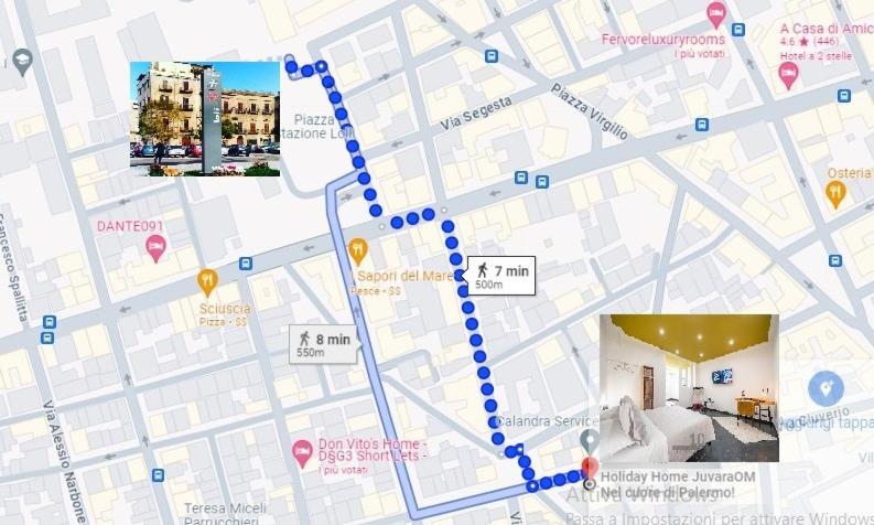 Apartamento Holiday Juvaraom Nel Cuore Di Palermo! *