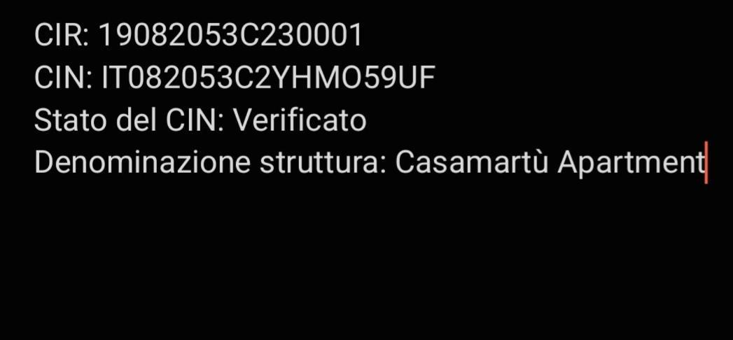 Casamartu Apartment