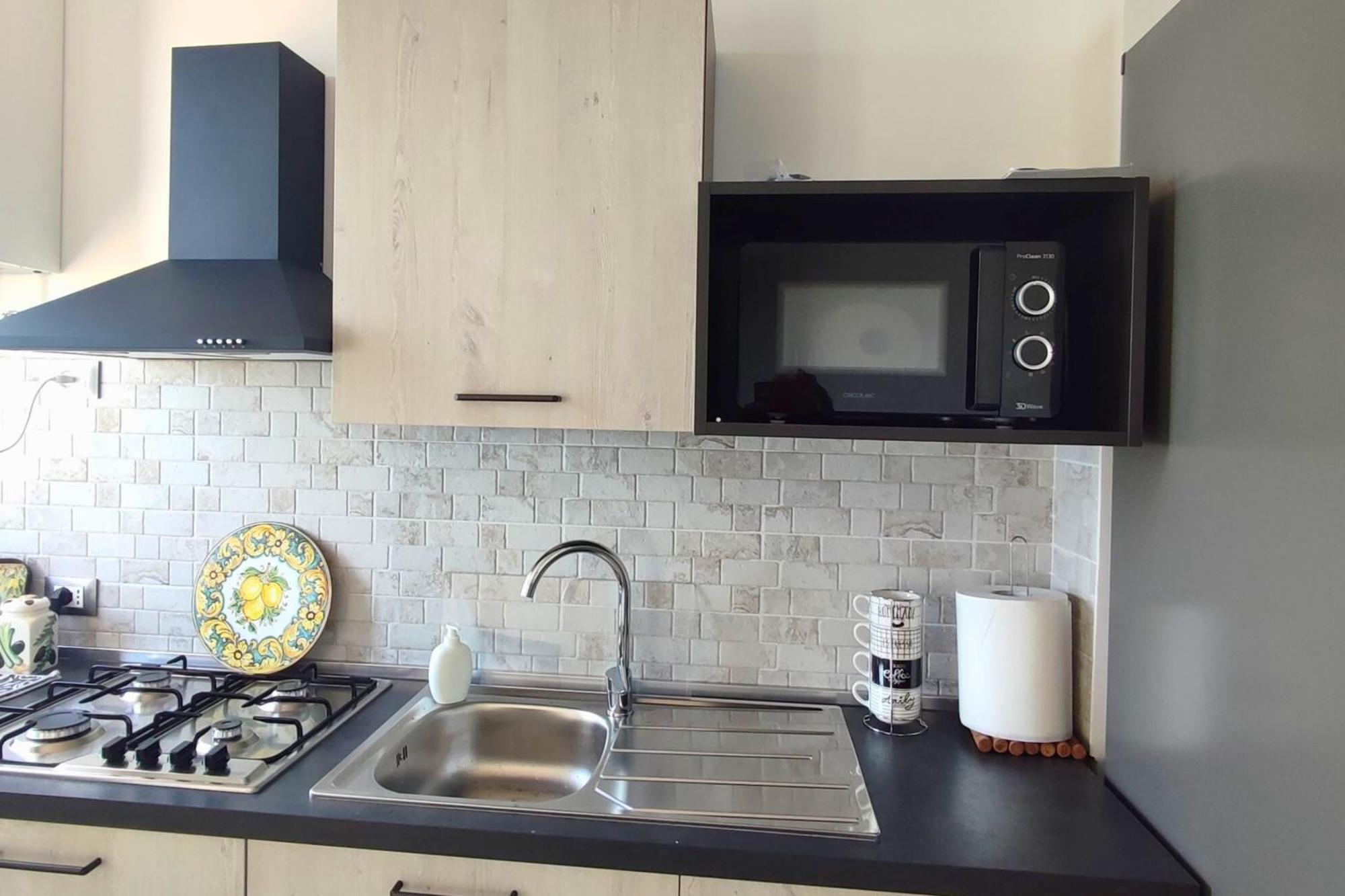 Rineddahouse Arenella - Vista Mare Panoramica A Con Parcheggio Privato Apartment Palermo