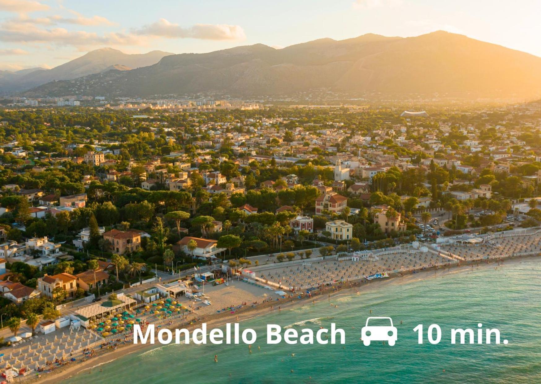 Apartment Rosato 3 - Moderno E Confortevole Con Spazio Esterno Tra Mondello E Il Centro Storico