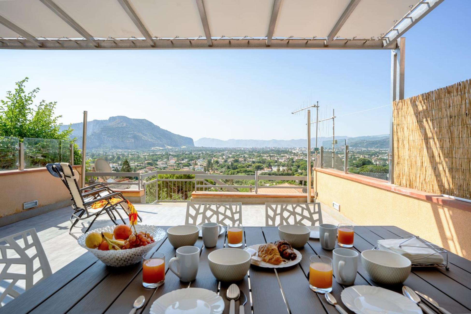 Apartment Lollo's Terrace Panoramic View Palermo