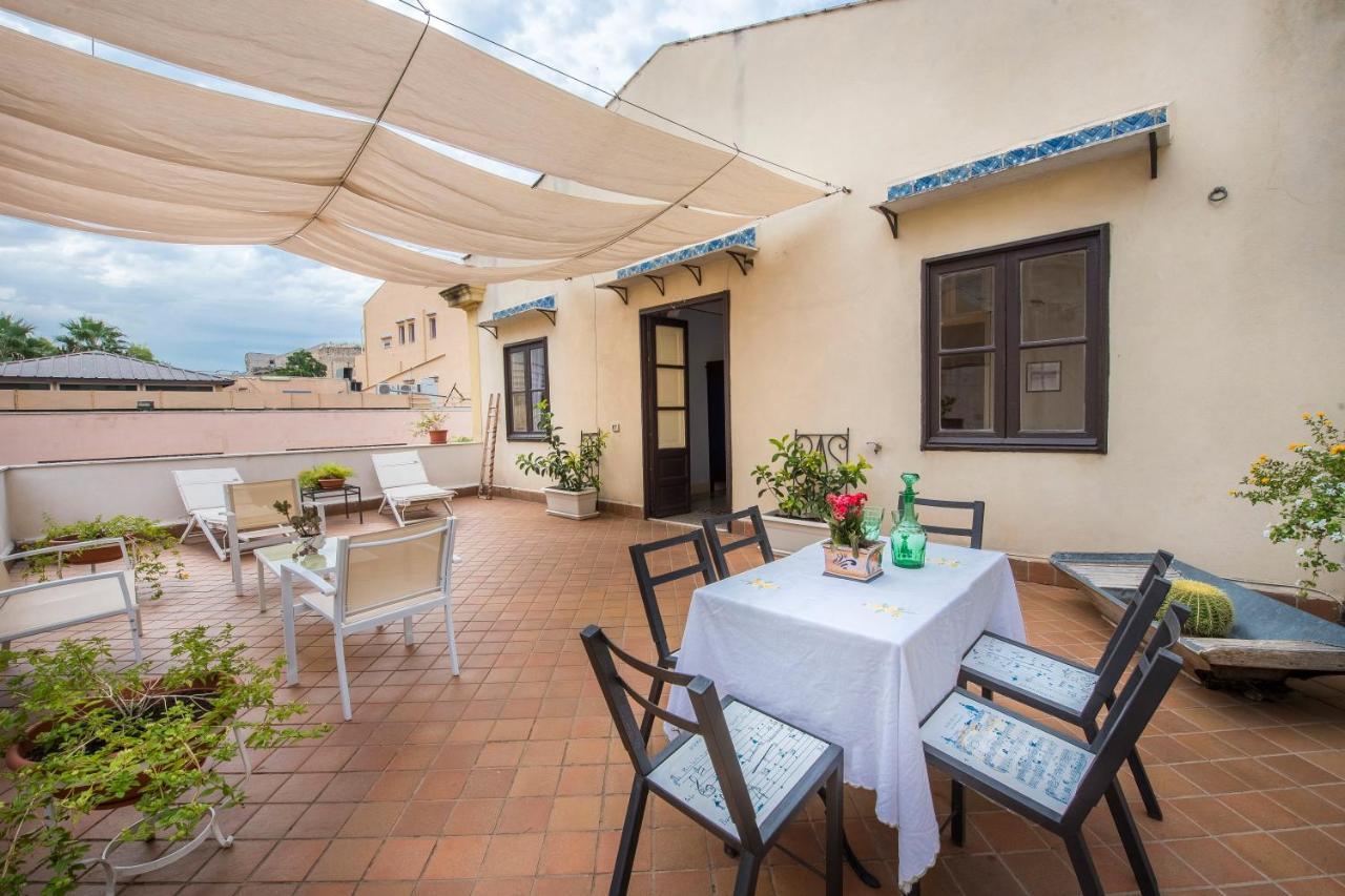 Casa D'arte Ugdulena Con Piscina E Terrazza Ferienhaus Palermo